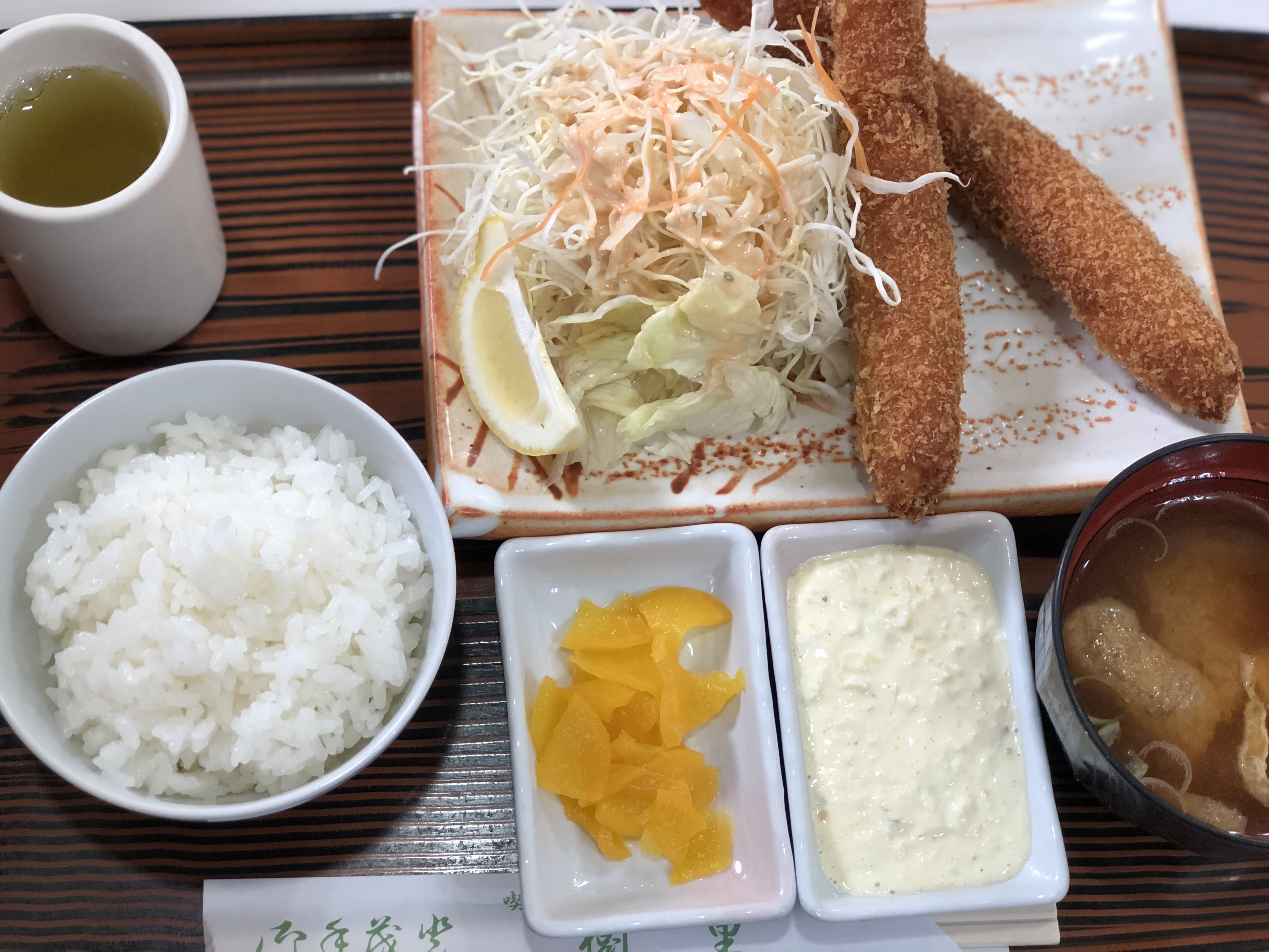 滋賀県米原市おすすめカフェ　大好きなエビフライで満腹満足～定食が充実してますよ～